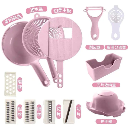 Multi-Functional Vegetable Slicer and Grater - Lunqara 