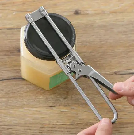 Premium Stainless Steel Adjustable Jar Opener – Multi-Function Screw Cap Tool - Lunqara 