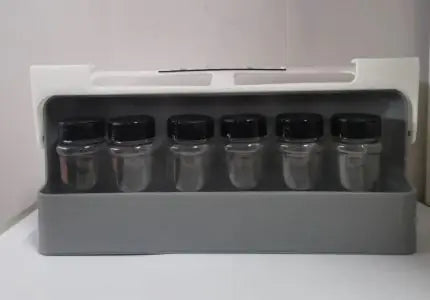 Multi-Compartment Hanging Kitchen Spice Rack | Seasoning Bottle Organizer with Optional Bottles - Lunqara 