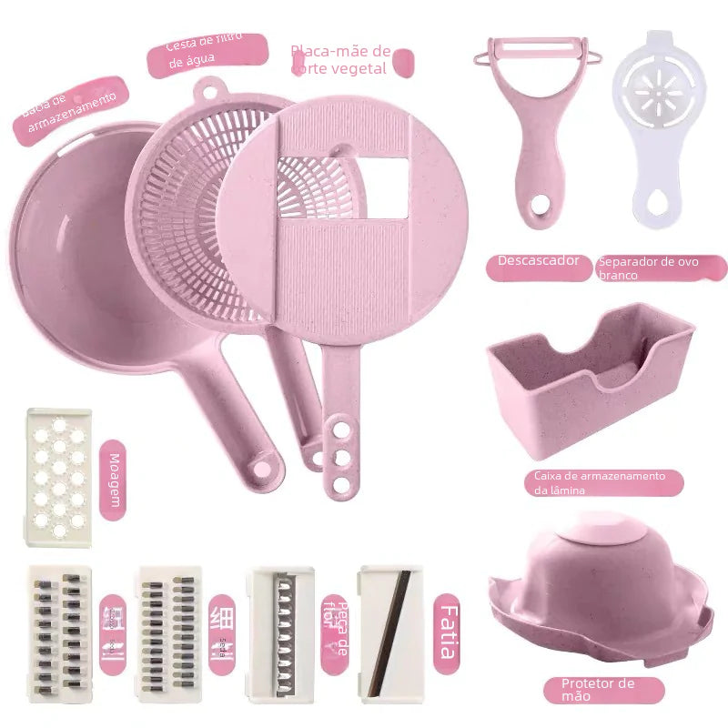 Multi-Functional Vegetable Slicer and Grater - Lunqara 