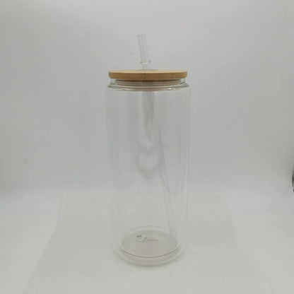 16oz High Borosilicate Glass Beer and Cola Cup - Lunqara 