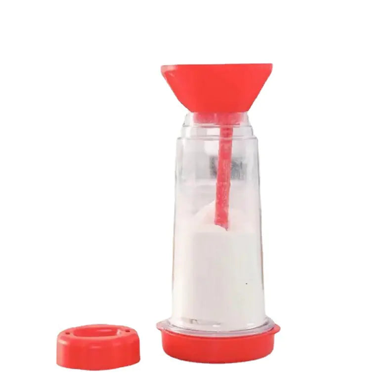 New Handheld Plastic Flour Sifter Mixing Cup Tool - Lunqara 