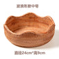 Handmade Vietnamese Wicker Candy Basket Set (3 Pieces) - Lunqara 