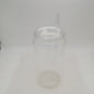 16oz High Borosilicate Glass Beer and Cola Cup - Lunqara 