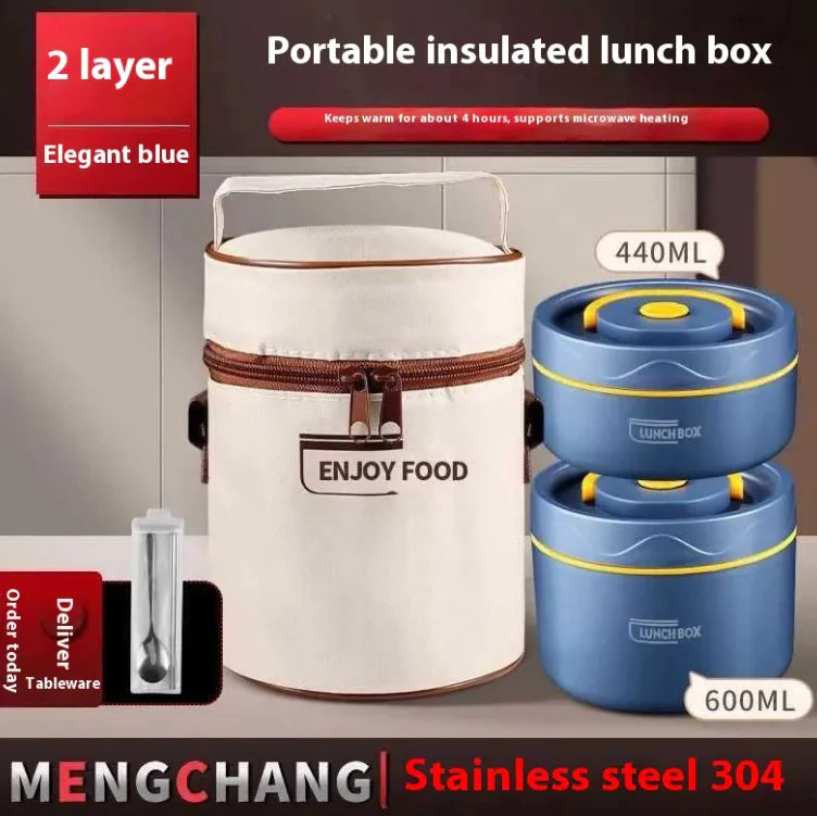 Multi-layer Extra Long Insulation Lunch Box