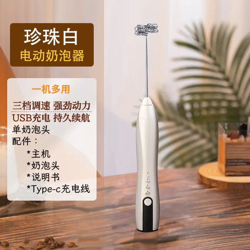 Electric Whisk for Cream and Coffee Frothing Machine - Lunqara