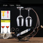 Creative Wine Rack & Goblet Display Shelf - Lunqara 