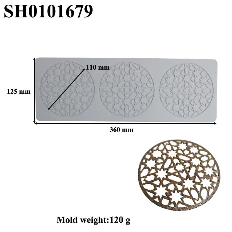 Silicone Leaf - Shaped Platter Molds for Desserts - Lunqara