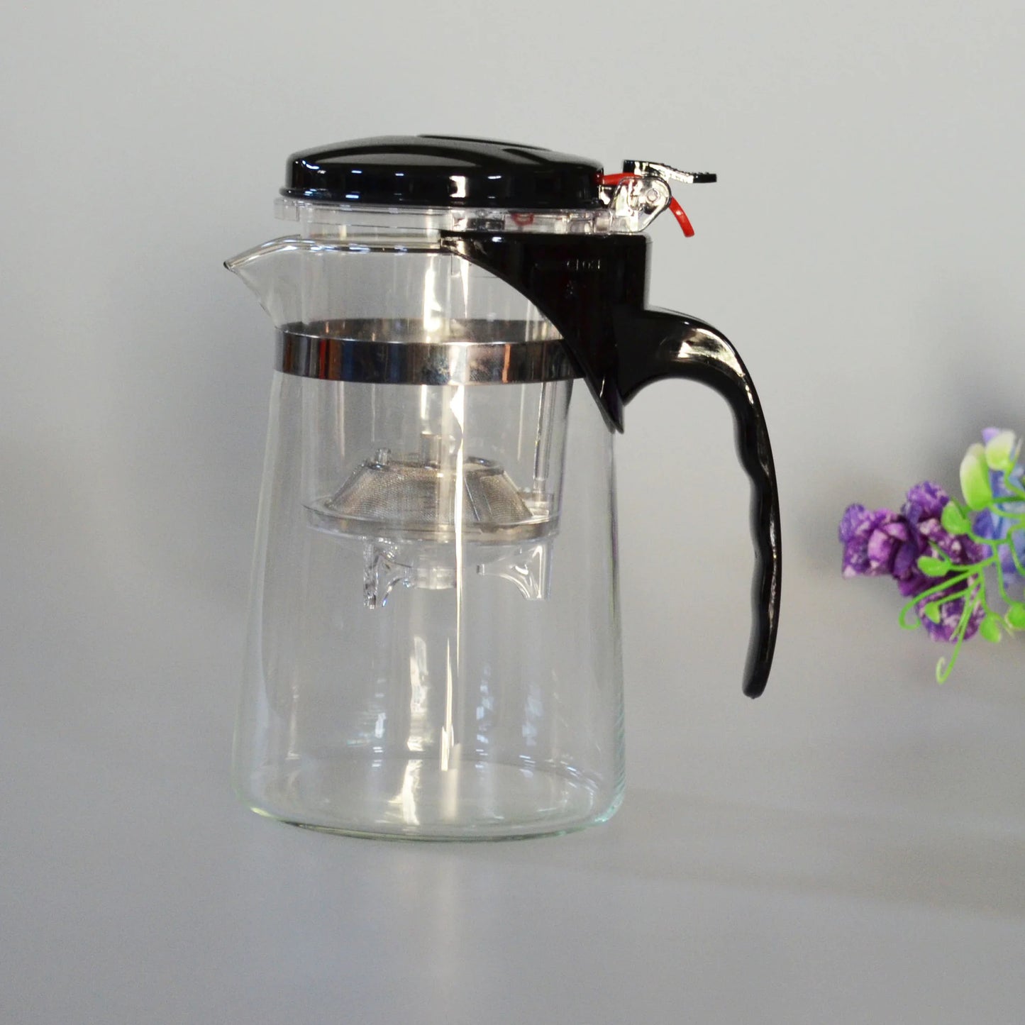 Tea Brewing Pot with Removable Filter and Tea Cups - Lunqara 