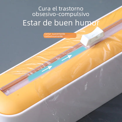 Magnetic Wall-Mounted Kitchen Foil and Wrap Cutter - Lunqara 