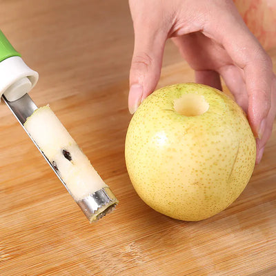 2-in-1 Fruit Corer and Peeler with Retractable Design - Lunqara 