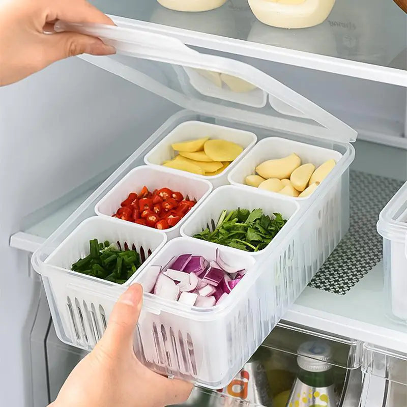 Kitchen Onion Ginger Garlic Storage Box for Refrigerator