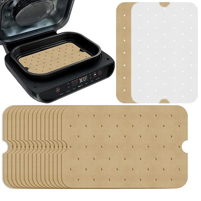 Dual Air Fryer Baking Parchment Paper 14x20.5cm