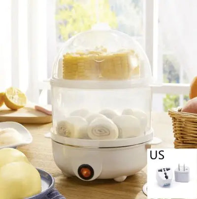 Double Layer Stainless Steel Egg Poacher - Lunqara 