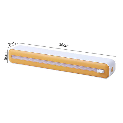 Magnetic Wall-Mounted Kitchen Foil and Wrap Cutter - Lunqara 