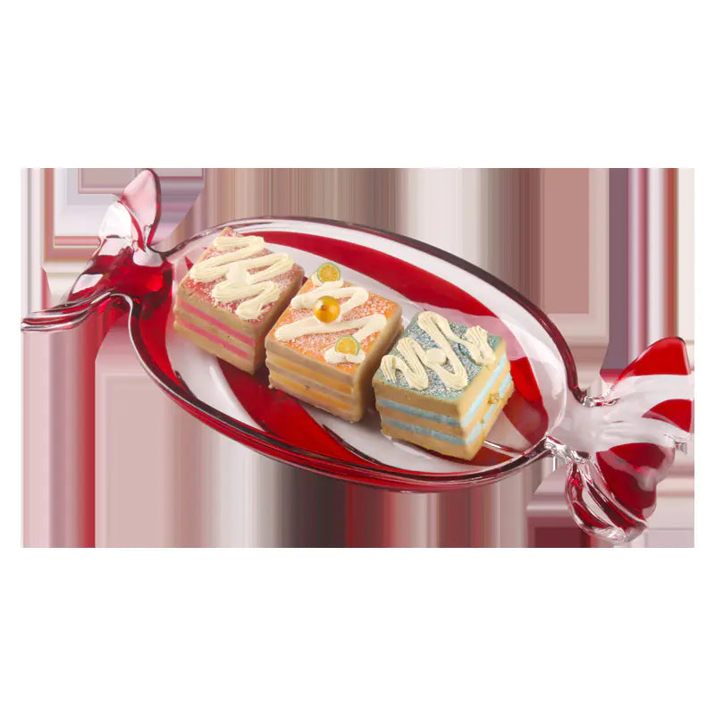 Creative Crystal Glass Fruit Bowl for Kitchen Use