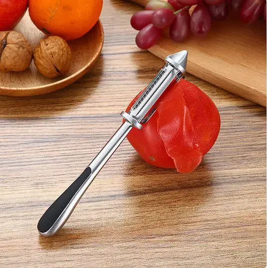 5-in-1 Zinc Alloy Multi-Functional Peeler - Lunqara 