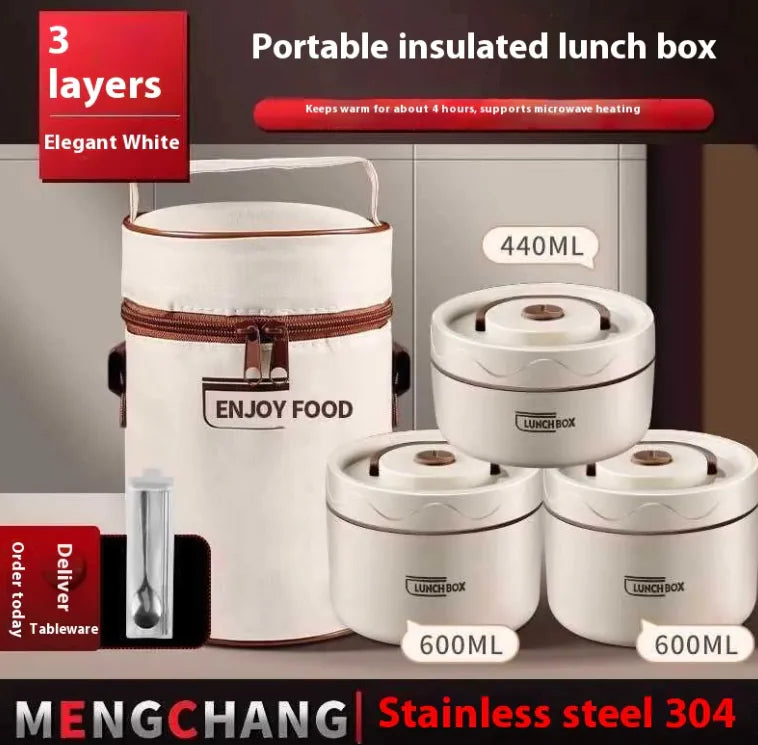 Multi-layer Extra Long Insulation Lunch Box