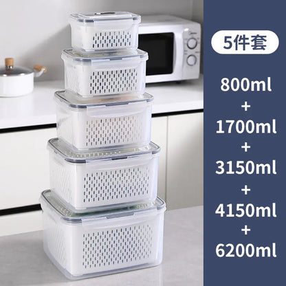 Multi-Functional Fruit and Vegetable Storage Box - Lunqara 