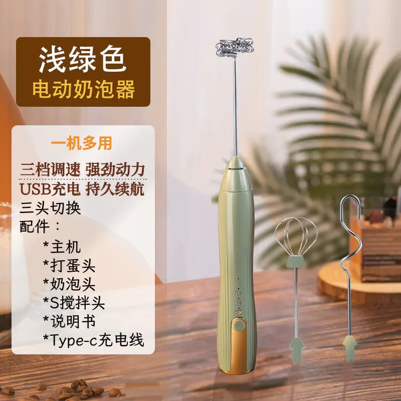 Electric Whisk for Cream and Coffee Frothing Machine - Lunqara