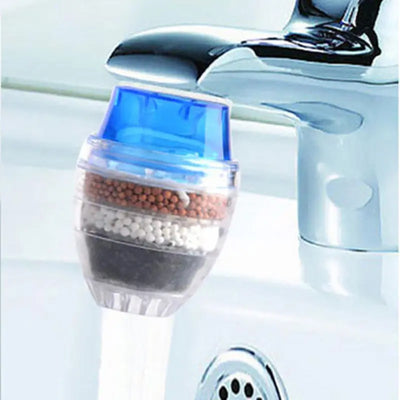 Faucet Water Purifier Kitchen Household Tap Water Filter Water-Saving Water Purifier Head - Lunqara 