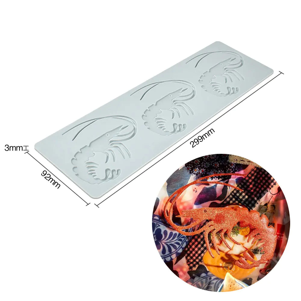 Silicone Mold for Petal Leaf Geometric Baking Decor - Lunqara 