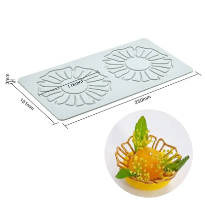Silicone Mold for Petal Leaf Geometric Baking Decor - Lunqara 