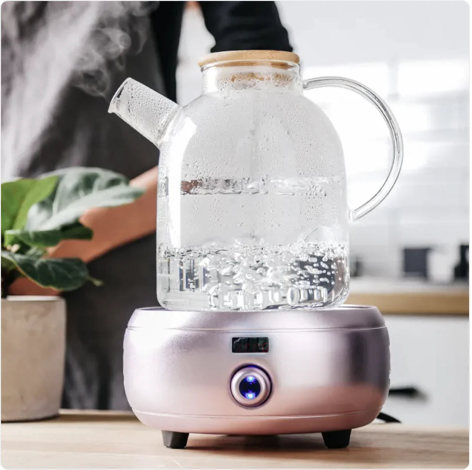 High-Temperature Resistant Glass Water Bottle - Lunqara 