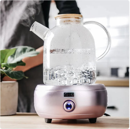 High-Temperature Resistant Glass Water Bottle - Lunqara 