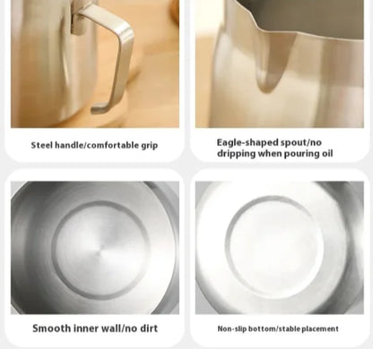 304 Stainless Steel Oil Filter Vessel with Frying Basket & Grease Separator - Lunqara 