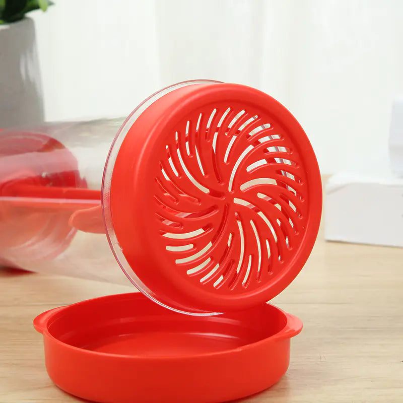 New Handheld Plastic Flour Sifter Mixing Cup Tool - Lunqara 