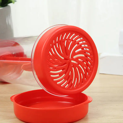 New Handheld Plastic Flour Sifter Mixing Cup Tool - Lunqara 