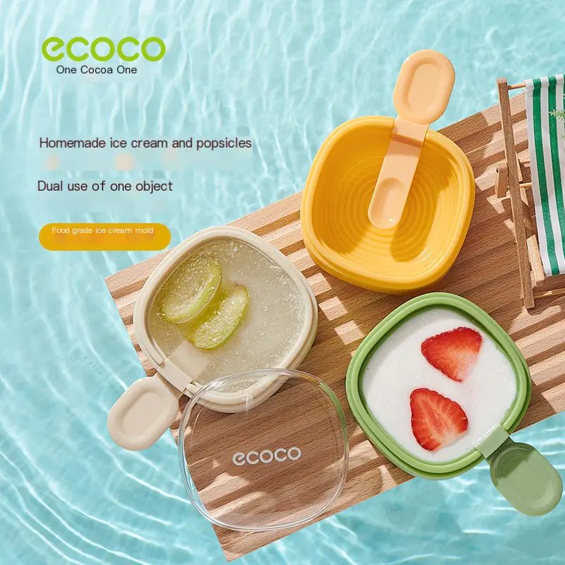 Silicone Ice Cream Molds for Homemade Popsicles - Lunqara