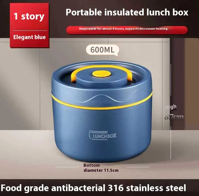 Multi-layer Extra Long Insulation Lunch Box