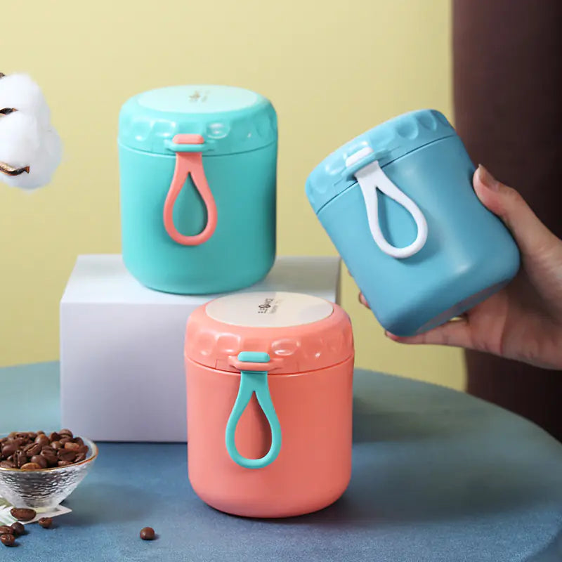 304 Stainless Steel Breakfast Soup Cup for Lunchbox