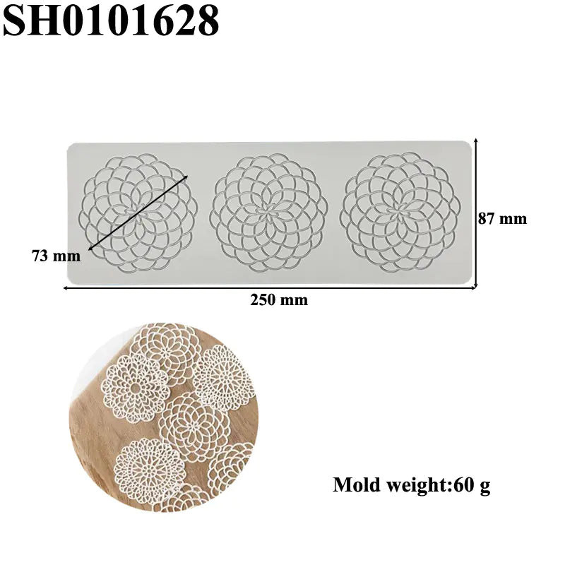 Silicone Leaf-Shaped Platter Molds for Desserts - Lunqara 