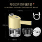 Electric Garlic Chopper and Slicer for Kitchen Use - Lunqara 