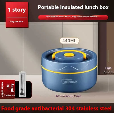 Multi-layer Extra Long Insulation Lunch Box