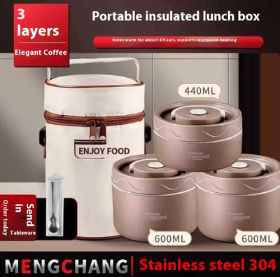 Multi-layer Extra Long Insulation Lunch Box