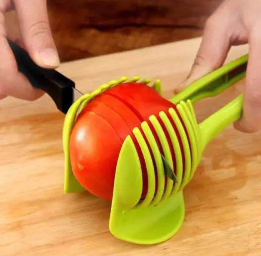 Fruit & Veggie Cutting Holder - Lunqara 