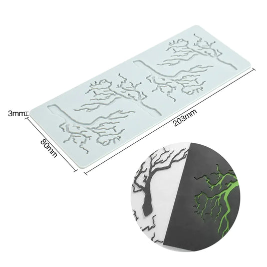 Silicone Mold for Petal Leaf Geometric Baking Decor - Lunqara 