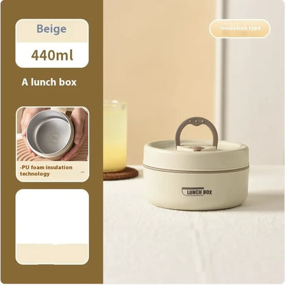Japanese Stainless Steel Insulated Lunch Box - Lunqara 