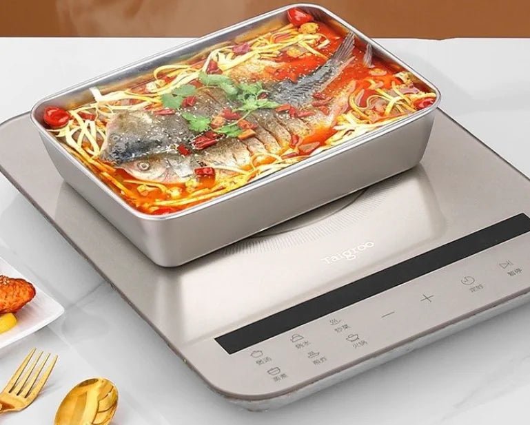 Lunqara Stainless Steel Microwave Food Storage Box - Lunqara