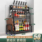 Multifunctional Kitchen Organizer Rack with Spice Shelves - Lunqara 