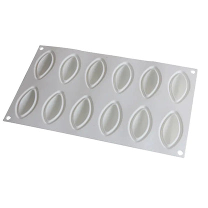 12-Cavity Mango Mousse Cake Silicone Mold for DIY - Lunqara 
