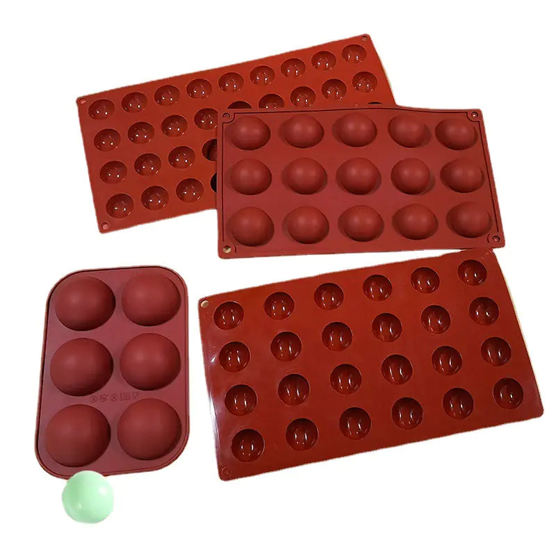 Sanjin 6-Cavity Silicone Mold for DIY Chocolate & Candy - Lunqara 