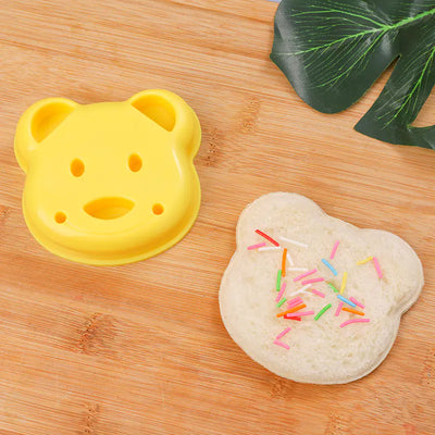 DIY Cartoon Sandwich Molds for Toast and Bento