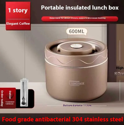 Multi-layer Extra Long Insulation Lunch Box