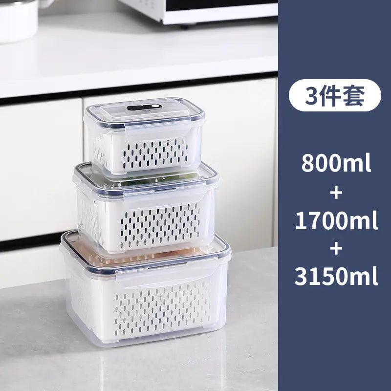 Multi-Functional Fruit and Vegetable Storage Box - Lunqara 
