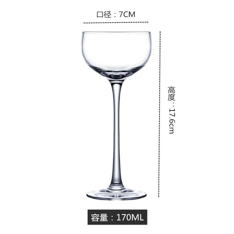 Japanese Wooden Highball Cocktail Glass - Handmade
